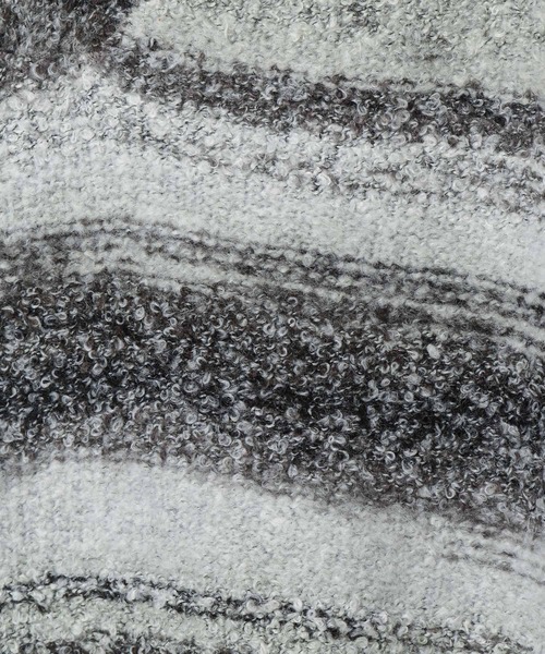 BAYFLOW（ベイフロー）の「ブークレスキッパーニットプルオーバー（ニット/セーター・メンズ・ベージュ/グレー・MEDIUM/LARGE）」の5枚目の写真