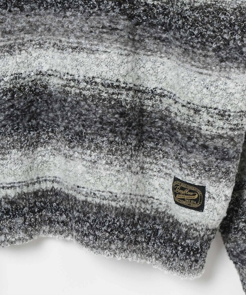 BAYFLOW（ベイフロー）の「ブークレスキッパーニットプルオーバー（ニット/セーター・メンズ・ベージュ/グレー・MEDIUM/LARGE）」の20枚目の写真