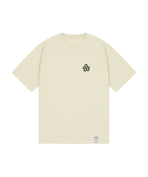 GRAVER（グレーバー）の「[UNISEX] Small Spray Flower Smile Short Sleeve Tee_Sand Beige（Tシャツ/カットソー・メンズ）」