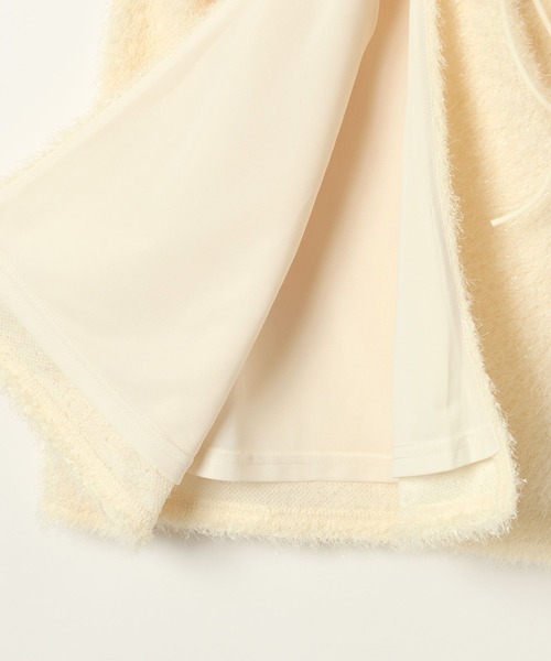 BAYFLOW（ベイフロー）の「[WEB限定]ラメシャギービスチェ（キャミソール・レディース・アイボリー/ブラック・FREE）」の21枚目の写真