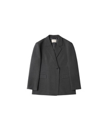 SIOT4099 ルーズフィット シングル ブレザー_チャコール
