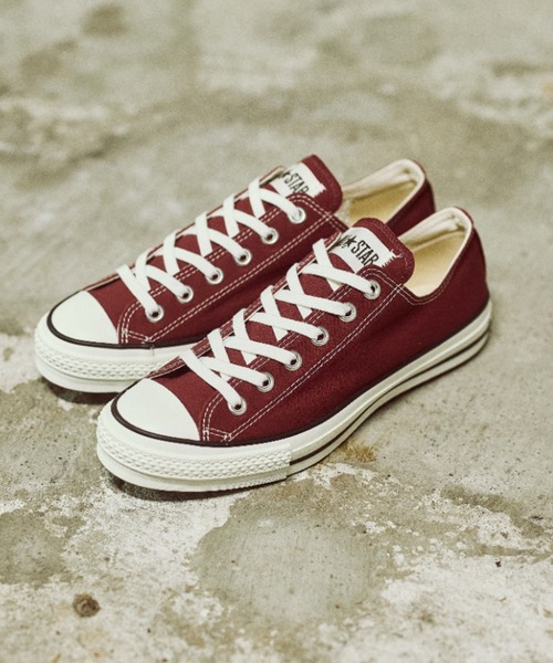 CONVERSE（コンバース）の「CANVAS ALL STAR J OX　31316720（スニーカー・メンズ・バーガンディー・6h/7/7h/8h/9/9h/10h/8）」の7枚目の写真