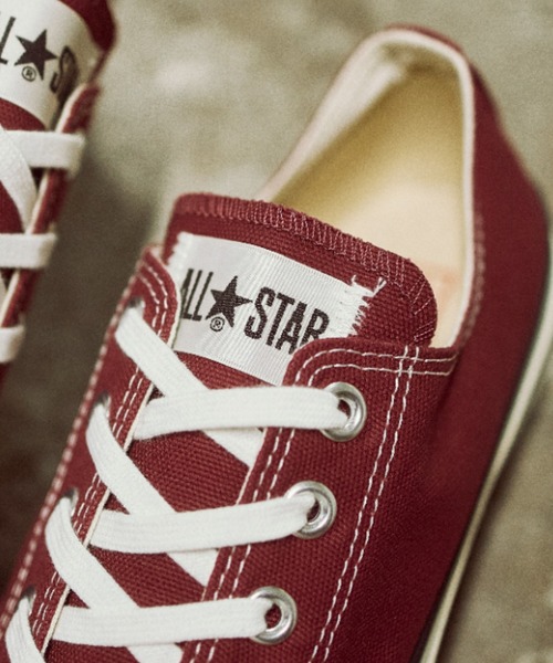 CONVERSE（コンバース）の「CANVAS ALL STAR J OX　31316720（スニーカー・メンズ・バーガンディー・6h/7/7h/8h/9/9h/10h/8）」の4枚目の写真