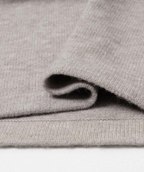 SENSE OF PLACE by URBAN RESEARCH(センスオブプレイスバイアーバンリサーチ)の「『洗濯可』ダブルポケットハーフジップニット(ニット/セーター・メンズ・ブラック/グレー・LARGE/MEDIUM)」の10枚目の写真