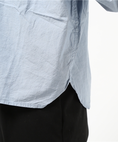 OUTLET（アウトレット）の「【Discoat Parisien】シャンブレーレギュラーSH（シャツ/ブラウス・レディース・サックスブルー・LARGE/MEDIUM）」の3枚目の写真