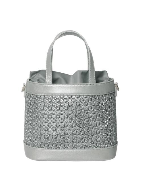 HIROKO HAYASHI（ヒロコハヤシ）の「GIRASOLE（ジラソーレ）2wayショルダーバッグ（ショルダーバッグ・レディース・シルバー/ブラック系・00）」の8枚目の写真