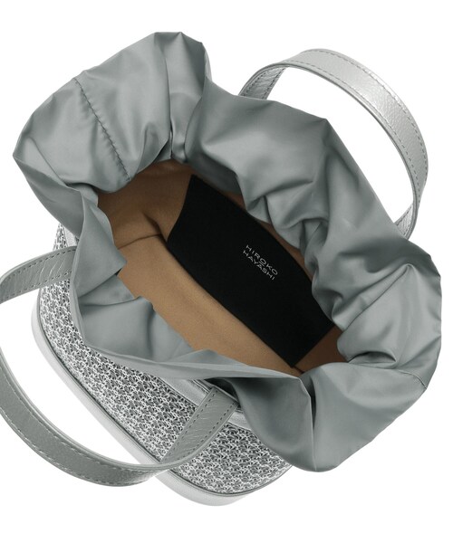 HIROKO HAYASHI（ヒロコハヤシ）の「GIRASOLE（ジラソーレ）2wayショルダーバッグ（ショルダーバッグ・レディース・シルバー/ブラック系・00）」の10枚目の写真