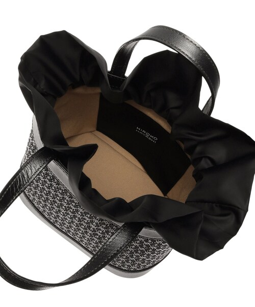 HIROKO HAYASHI（ヒロコハヤシ）の「GIRASOLE（ジラソーレ）2wayショルダーバッグ（ショルダーバッグ・レディース・シルバー/ブラック系・00）」の11枚目の写真