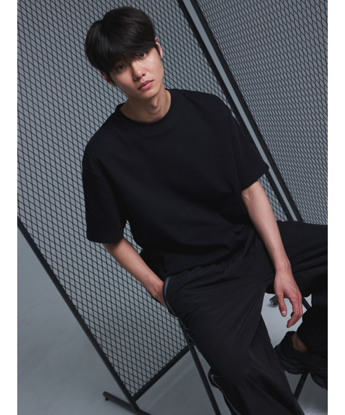 BUTTON SEOUL（ボタンソウル）の「[裏地バージョン] ベーシックラインナイロンストリングパンツ (ブラック)（スウェットパンツ・メンズ・その他・LARGE/MEDIUM/SMALL/X-SMALL/X-LARGE）」の3枚目の写真