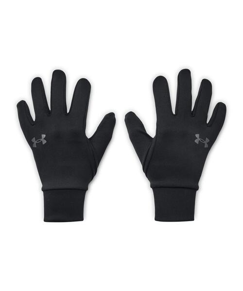 UNDER ARMOUR(アンダーアーマー)の「UAストーム ライナーグローブ(トレーニング/キッズ)(手袋・キッズ・ブラック・150cm/140cm)」の1枚目の写真
