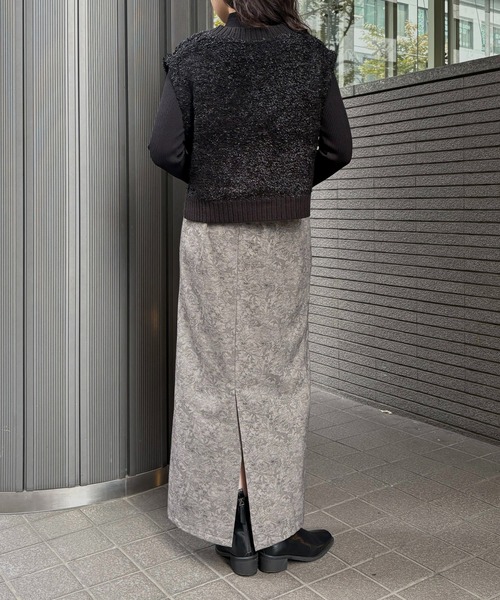 花*様 alexanderwang　グレー　 タイト　スカート ジッパー　ブラン 花*様 alexanderwang グレー タイト スカート ジッパー ブラン