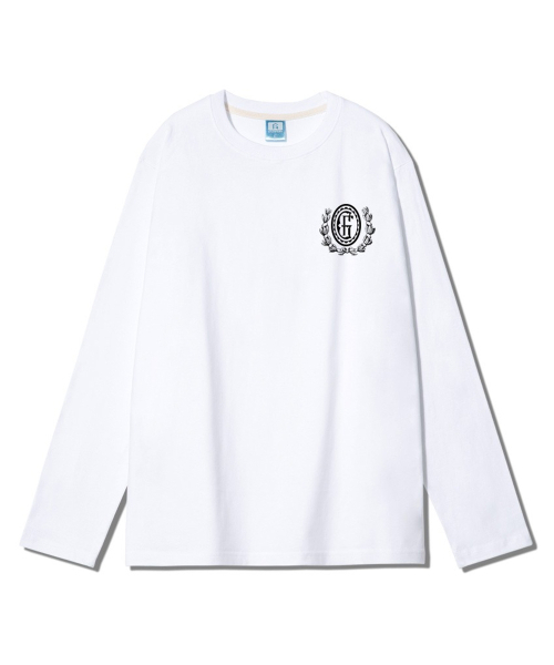 GRANFINNY(グランフィニ)の「クラシックロゴレギュラーロングスリーブ-ホワイト(Tシャツ/カットソー・レディース・ホワイト・LARGE/X-LARGE/MEDIUM)」の2枚目の写真