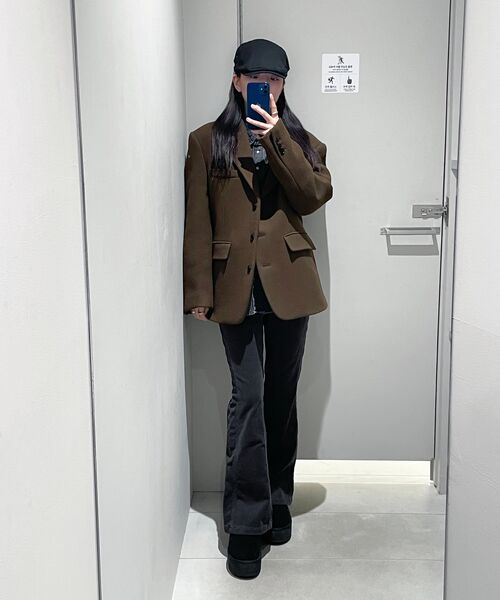 INSILENCE WOMEN(インサイレンスウーマン)の「ウールスリーボタンブレザーBLACK(テーラードジャケット・レディース・その他・SMALL/MEDIUM/X-SMALL)」の10枚目の写真