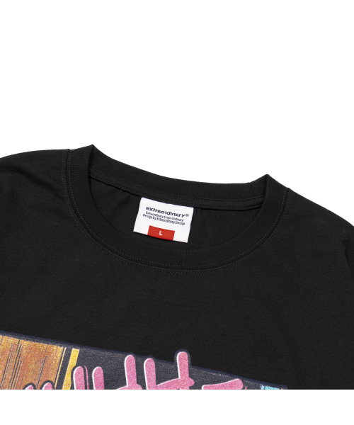EXTRAORDINARY（エクストラオーディナリー）の「SHHH LONG SLEEVE BLACK（Tシャツ/カットソー・メンズ・その他・X-LARGE/LARGE/MEDIUM）」の5枚目の写真
