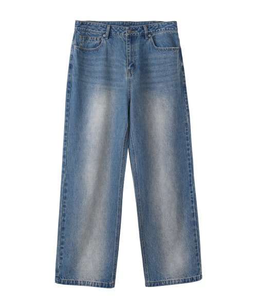 YALE(イェール)の「ストレートデニムパンツ_ブルー(デニムパンツ・レディース・その他・SMALL/MEDIUM/LARGE/X-LARGE)」の2枚目の写真