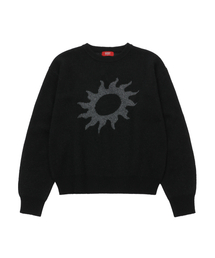 S'EST（エスイーエスティー）の「Solaris Jacquard Knit Black（ニット/セーター）」