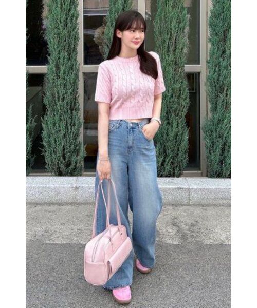 MATINCOX(マーティンコックス)の「リリアショルダー(Lilia Shoulder)ソフトピンク(ショルダーバッグ・レディース・ピンク・FREE)」の8枚目の写真