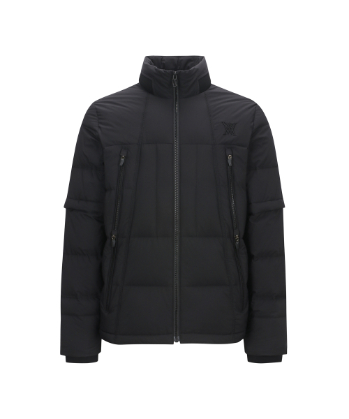 ANEW GOLF(アニューゴルフ)の「M SLEEVE DETACHABLE DOWN JK_BK(ナイロンジャケット・メンズ・その他・MEDIUM/LARGE/XXX-LARGE/XX-LARGE/X-LARGE)」の1枚目の写真
