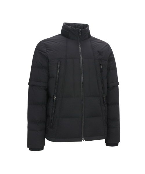 ANEW GOLF(アニューゴルフ)の「M SLEEVE DETACHABLE DOWN JK_BK(ナイロンジャケット・メンズ・その他・MEDIUM/LARGE/XXX-LARGE/XX-LARGE/X-LARGE)」の4枚目の写真