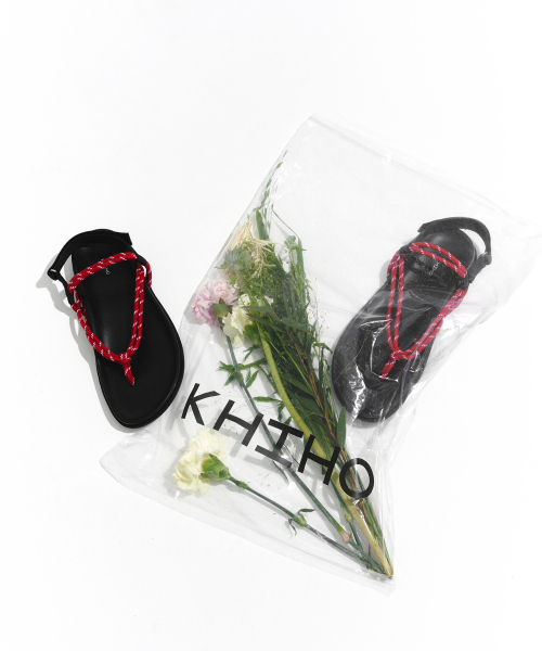 KHIHO（キホ）の「イージーロープサンダルレッド（サンダル・レディース・レッド・24.5cm/25cm/24cm/23.5cm/23cm）」の6枚目の写真