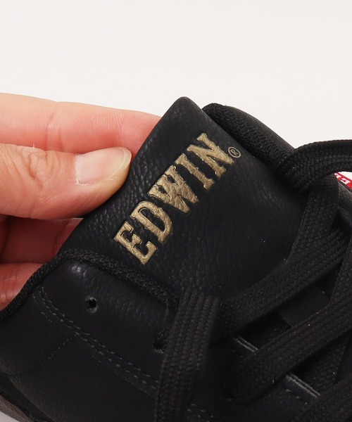 EDWIN(エドウィン)の「EDWIN 軽量 スニーカー(スニーカー・メンズ・ホワイト×ブラウン/ブラック・25.5cm/25cm/28cm/27cm/26.5cm/26cm)」の11枚目の写真