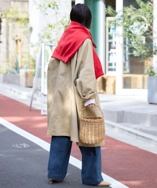 SLOBE IENA(スローブイエナ)の「LE DENIM カーブバギーデニムパンツ(デニムパンツ・レディース・ブルー系その他/ホワイト・36/38)」の19枚目の写真