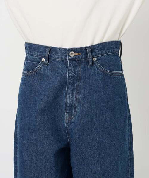 SLOBE IENA（スローブイエナ）の「LE DENIM カーブバギーデニムパンツ（デニムパンツ・レディース・ブルー系その他/ホワイト・36/38）」の16枚目の写真