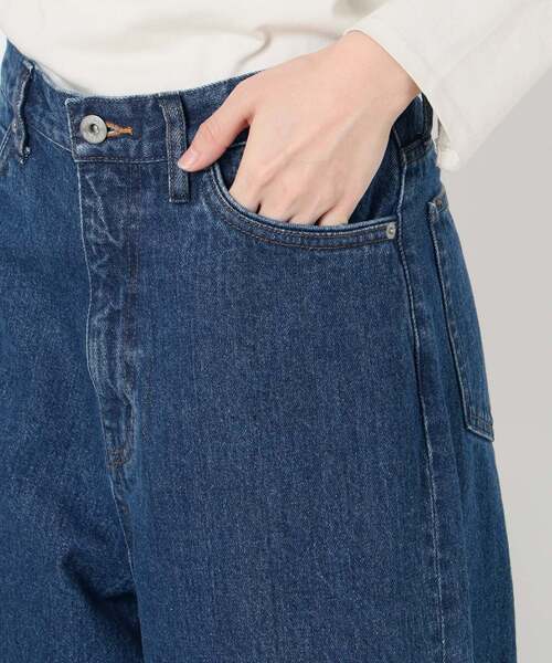 SLOBE IENA（スローブイエナ）の「LE DENIM カーブバギーデニムパンツ（デニムパンツ・レディース・ブルー系その他/ホワイト・36/38）」の12枚目の写真
