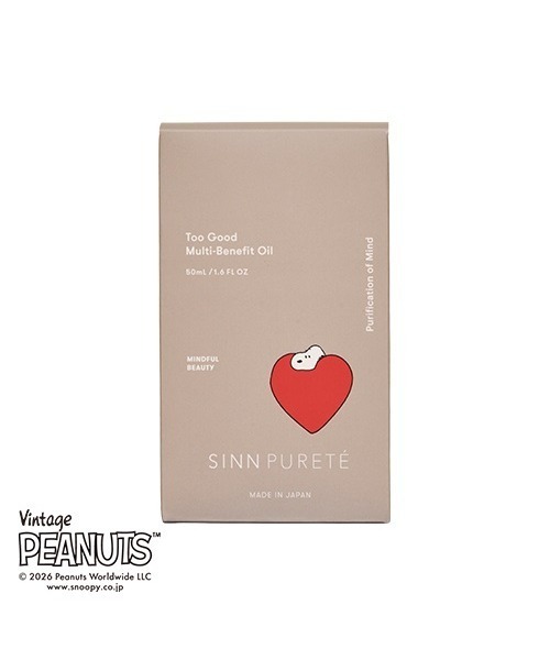 Cosme Kitchen（コスメキッチン）の「【販売終了】SINN PURETE / ＜PEANUTS＞トゥーグッド マルチベネフィットオイル ／ Purification of Mind（心の浄化）（ヘアオイル/ヘアミルク・レディース・その他・FREE）」の4枚目の写真