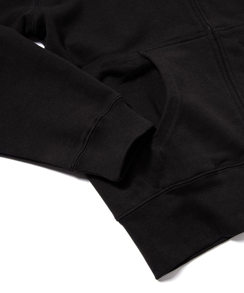 ZOZO（ゾゾ）の「コレサワ BLACK COLLECTION by ZOZOTOWN　れ子ちゃんラメジップアップフーディ（パーカー・レディース・ブラック・LL/L/M）」の6枚目の写真