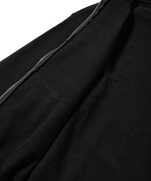 ZOZO（ゾゾ）の「コレサワ BLACK COLLECTION by ZOZOTOWN　れ子ちゃんラメジップアップフーディ（パーカー・レディース・ブラック・LL/L/M）」の7枚目の写真