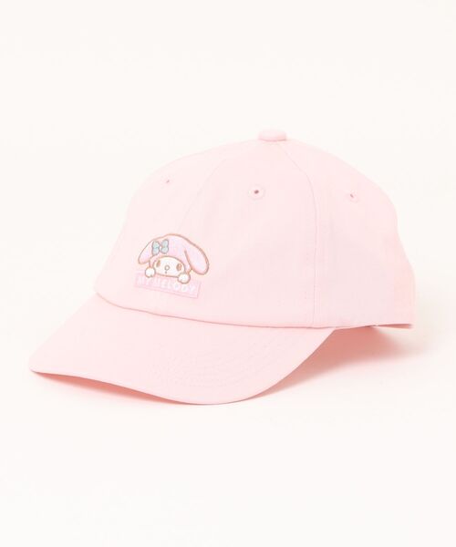 sanrio（サンリオ）の「サンリオキャラクターズ　キッズキャップ（キャップ・キッズ・イエロー/ベージュ/パープル/スカイブルー/ターコイズブルー/ブラック/ピンク・54cm）」の7枚目の写真