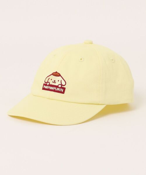 sanrio（サンリオ）の「サンリオキャラクターズ　キッズキャップ（キャップ・キッズ・イエロー/ベージュ/パープル/スカイブルー/ターコイズブルー/ブラック/ピンク・54cm）」の6枚目の写真