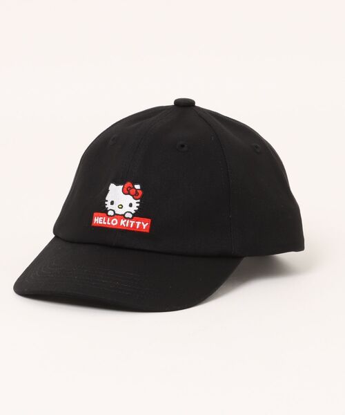 sanrio（サンリオ）の「サンリオキャラクターズ　キッズキャップ（キャップ・キッズ・イエロー/ベージュ/パープル/スカイブルー/ターコイズブルー/ブラック/ピンク・54cm）」の2枚目の写真