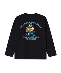 OHPxGOODD4 ピザラバー ベーシック 長袖Tシャツ