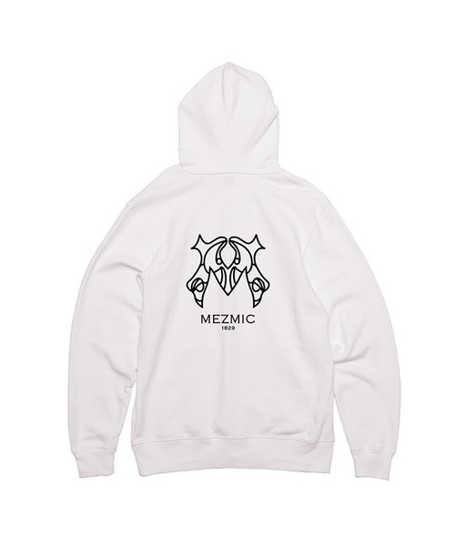 MEZMIC(マズミク)の「MEZMIC1829 裏毛 フード コットン TシャツMEZMIC1829 裏毛 フード TシャツMEZMIC1829 裏毛 フード コットン Tシャツ(パーカー・メンズ・オートミール/ワインレッド/ブルー/ネイビー/グレー/ホワイト/ブラック・SMALL/MEDIUM/LARGE/X-LARGE/XX-LARGE/X-SMALL/FREE)」の2枚目の写真
