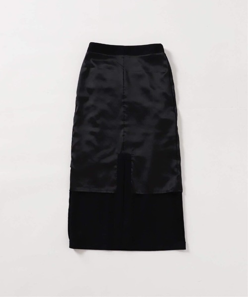 journal standard L'essage（ジャーナルスタンダードレサージュ）の「《追加2》LUMINARY ウールスカート（スカート・レディース・ブラック/グリーン・36/38）」の16枚目の写真