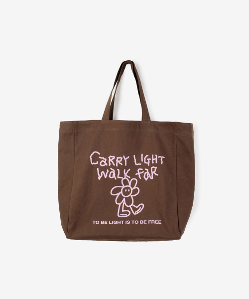 BALLOON FRIENDS(バルーンフレンズ)の「Carry Light Egg Flower Pigment Shoulder Bag Brown(ショルダーバッグ・レディース・その他・FREE)」の1枚目の写真