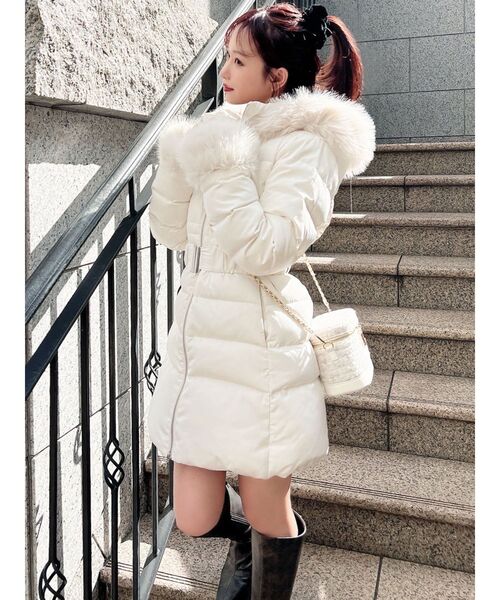 セール】【追加生産分】フード付きダウンコート（その他アウター