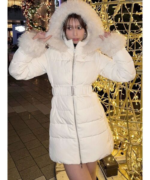 セール】【追加生産分】フード付きダウンコート（その他アウター