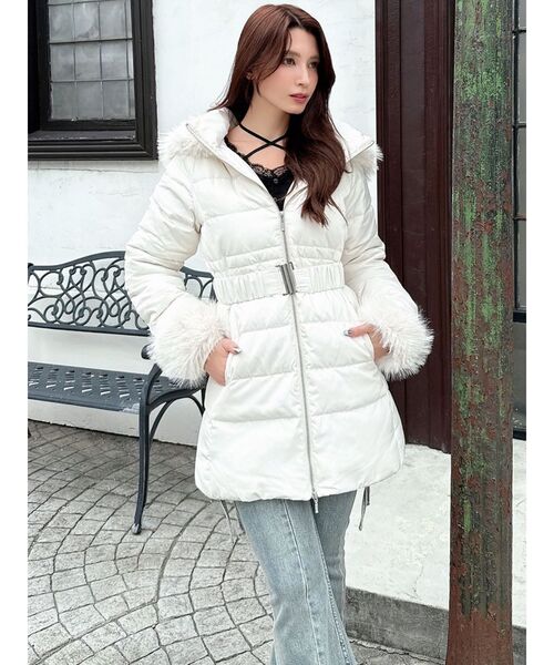 セール】【追加生産分】フード付きダウンコート（その他アウター