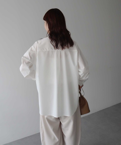 earth music&ecology(アースミュージックアンドエコロジー)の「【2026SS】スタンダードシャツ(シャツ/ブラウス・レディース・ピンク系その他/ブルー/オフホワイト/ブルー系その他6・FREE)」の17枚目の写真