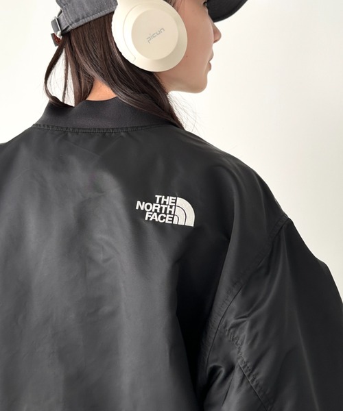 THE NORTH FACE（ザノースフェイス）の「国内未発売 THE NORTH FACE(ザ・ノースフェイス)/ロゴ刺繍 スタジャン ボンバージャケット ブルゾン/M'S BRETON JACKET（ブルゾン・レディース・ネイビー/ブラック/カーキ・M/L/XL/XXL）」の20枚目の写真