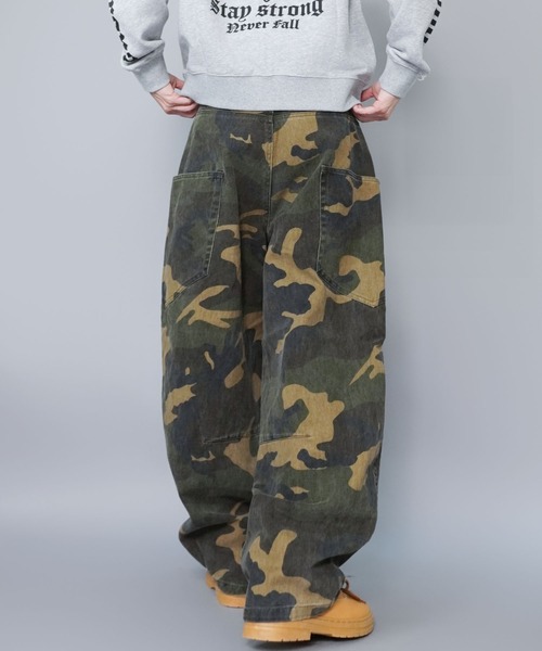 SPINNS（スピンズ）の「カモフラージュ柄パンツ/バルーンカーブシルエット/リアルツリー/ 迷彩/ユニセックス（その他パンツ・メンズ・その他/ウッドランド/リアルツリーカモ・M/L）」の6枚目の写真
