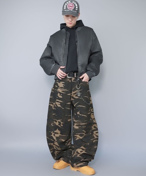 SPINNS（スピンズ）の「カモフラージュ柄パンツ/バルーンカーブシルエット/リアルツリー/ 迷彩/ユニセックス（その他パンツ・メンズ・その他/ウッドランド/リアルツリーカモ・M/L）」の14枚目の写真