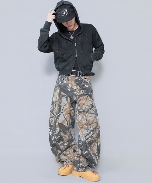 SPINNS（スピンズ）の「カモフラージュ柄パンツ/バルーンカーブシルエット/リアルツリー/ 迷彩/ユニセックス（その他パンツ・メンズ・その他/ウッドランド/リアルツリーカモ・M/L）」の22枚目の写真