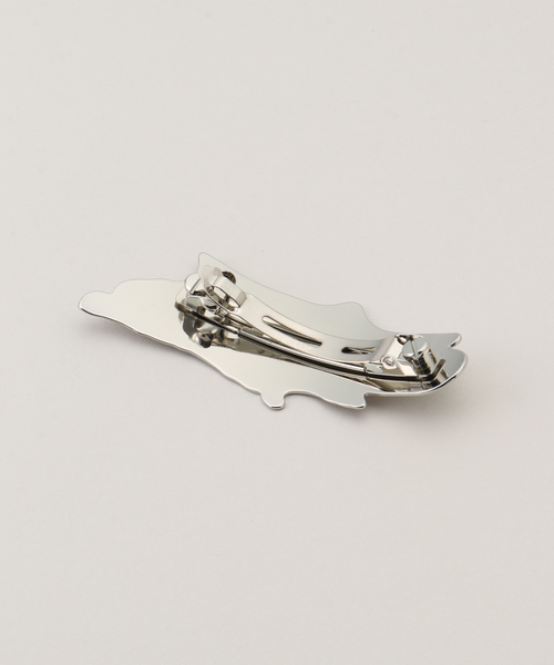 IENA（イエナ）の「HEYEP/ヘイップ Melted Metal Barrette バレッタ HP08125（バレッタ/ヘアクリップ・レディース・シルバー・FREE）」の2枚目の写真
