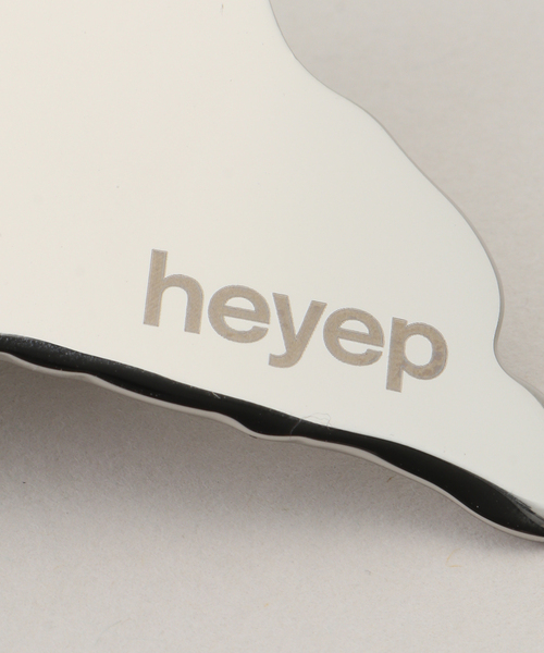 IENA（イエナ）の「HEYEP/ヘイップ Melted Metal Barrette バレッタ HP08125（バレッタ/ヘアクリップ・レディース・シルバー・FREE）」の5枚目の写真