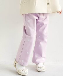 apres les cours | ハート・デイジー刺繍きゅんパンツ_ジュニア対応(デニムパンツ)
