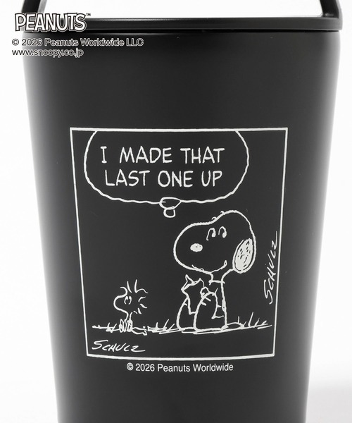 GLOBAL WORK（グローバルワーク）の「PEANUTS/サーモカフェタンブラー/634398（グラス/マグカップ/タンブラー・レディース・ホワイト/ブラック・FREE）」の9枚目の写真